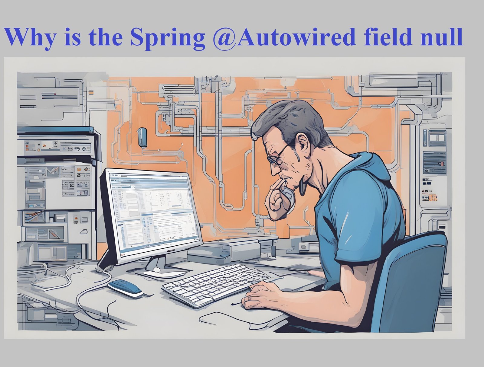 Why is the Spring @Autowired field null
